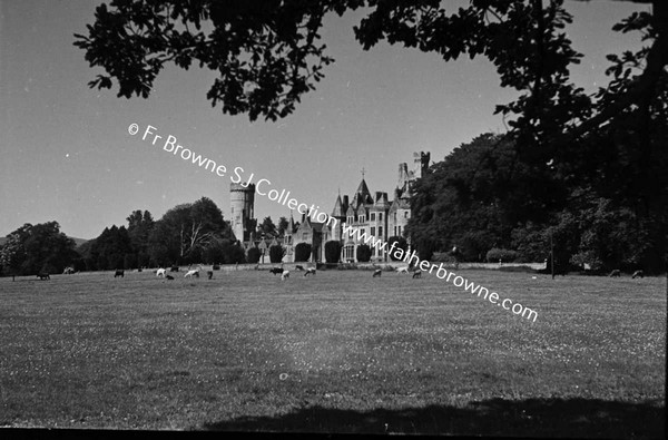 HUMEWOOD HOUSE FROM PARK TELE AND 5CM LENS